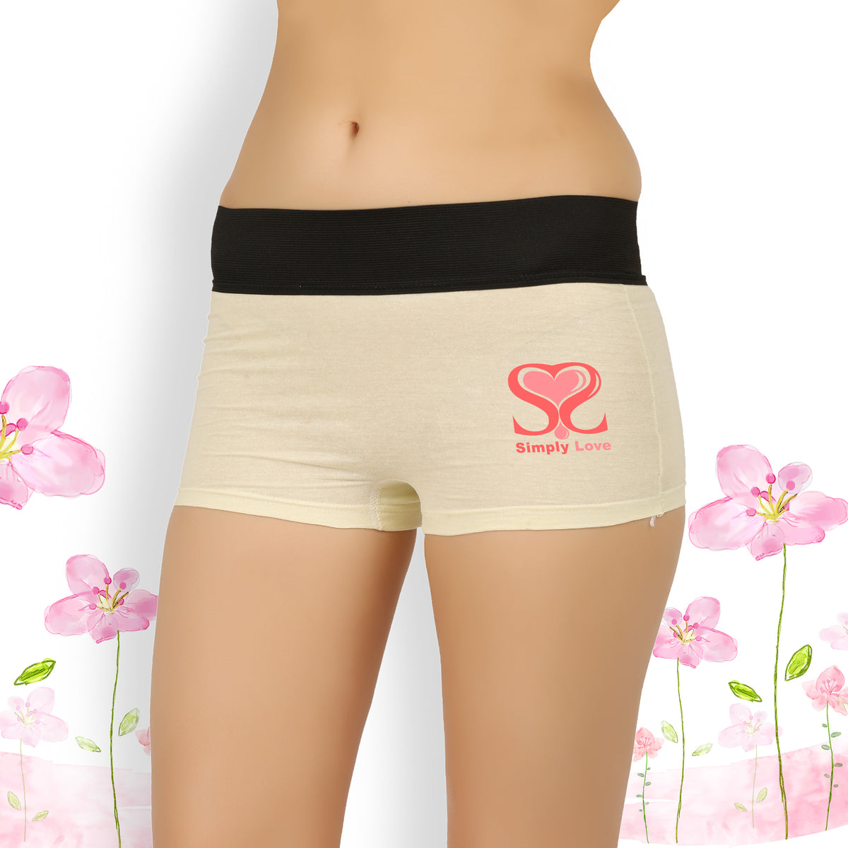 DUMMY TUKKER BOYSHORTS LIGHT COLOUR PRINT