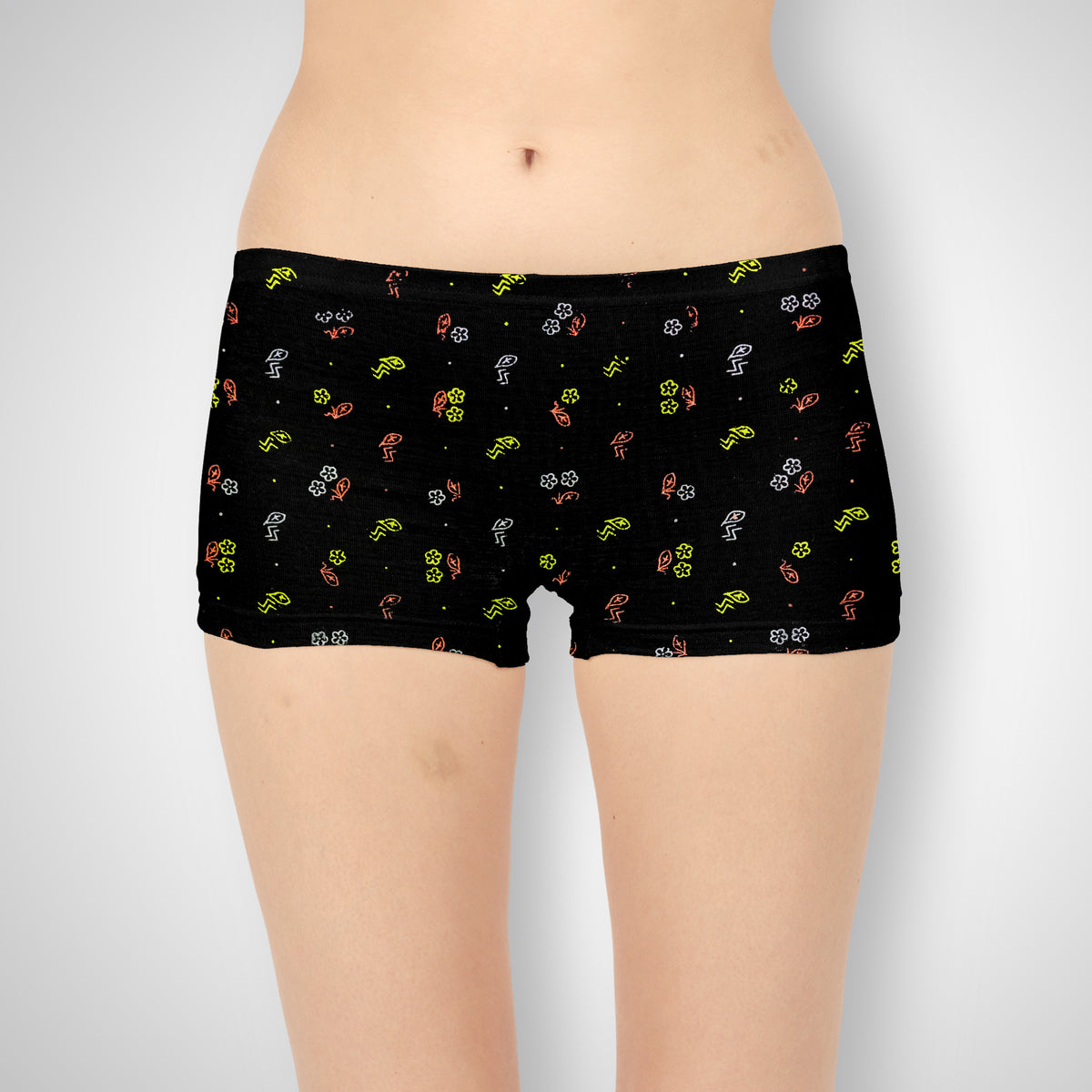 BOYSHORTS FLOWER PRINT - IE