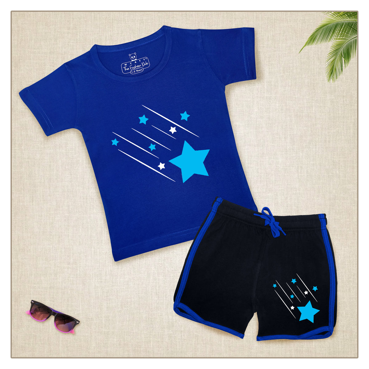 GIRLS T-SHIRT & SHORTS SET