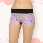 LIGHT COLOUR STAR PRINT HIPSTER BOYSHORTSPANTY