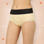 LIGHT COLOUR LINE PRINTED HIPSTER PANTY