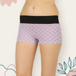 LIGHT COLOUR LINE PRINTED HIPSTER BOYSHORTS PANTY