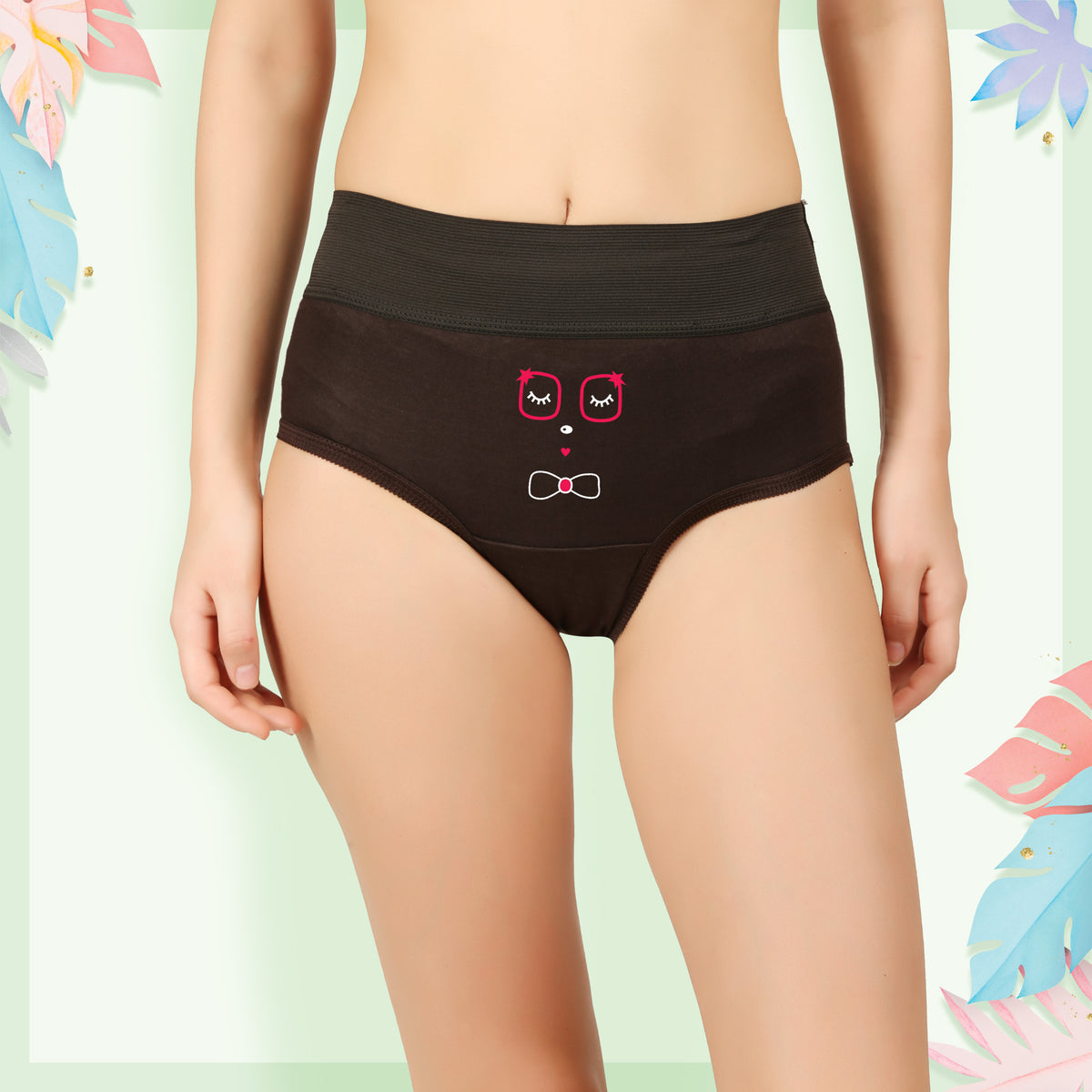 DUMMY TUKKER PANTIES DARK COLOUR PRINT