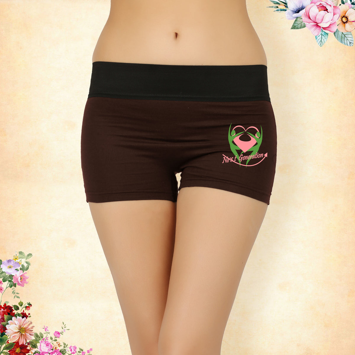 DUMMY TUKKER BOYSHORTS DARK COLOUR PRINT