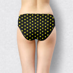 BLACK PANTIES DOT PRINT - IE