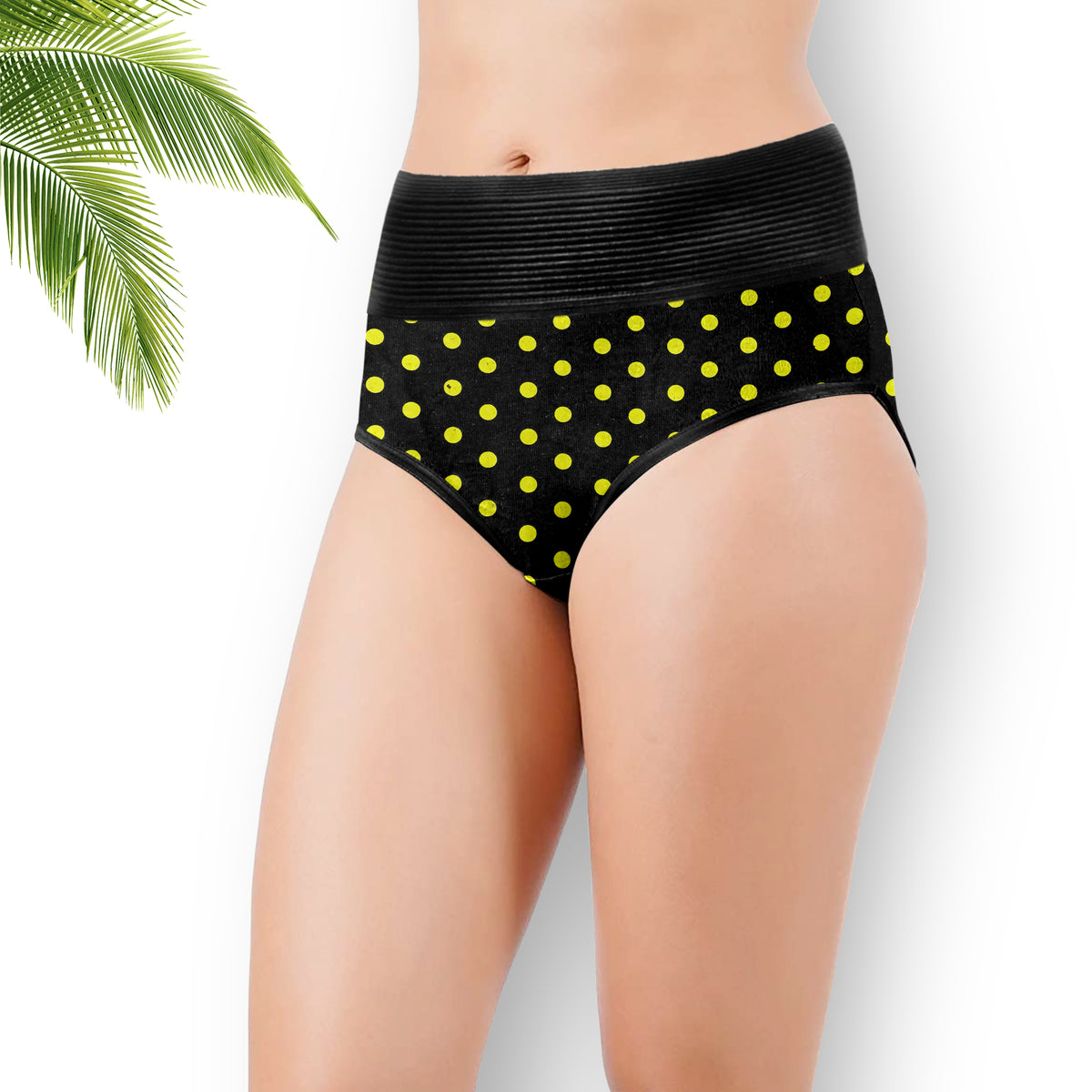 DUMMY TUKKER BLACK PANTIES DOT PRINT