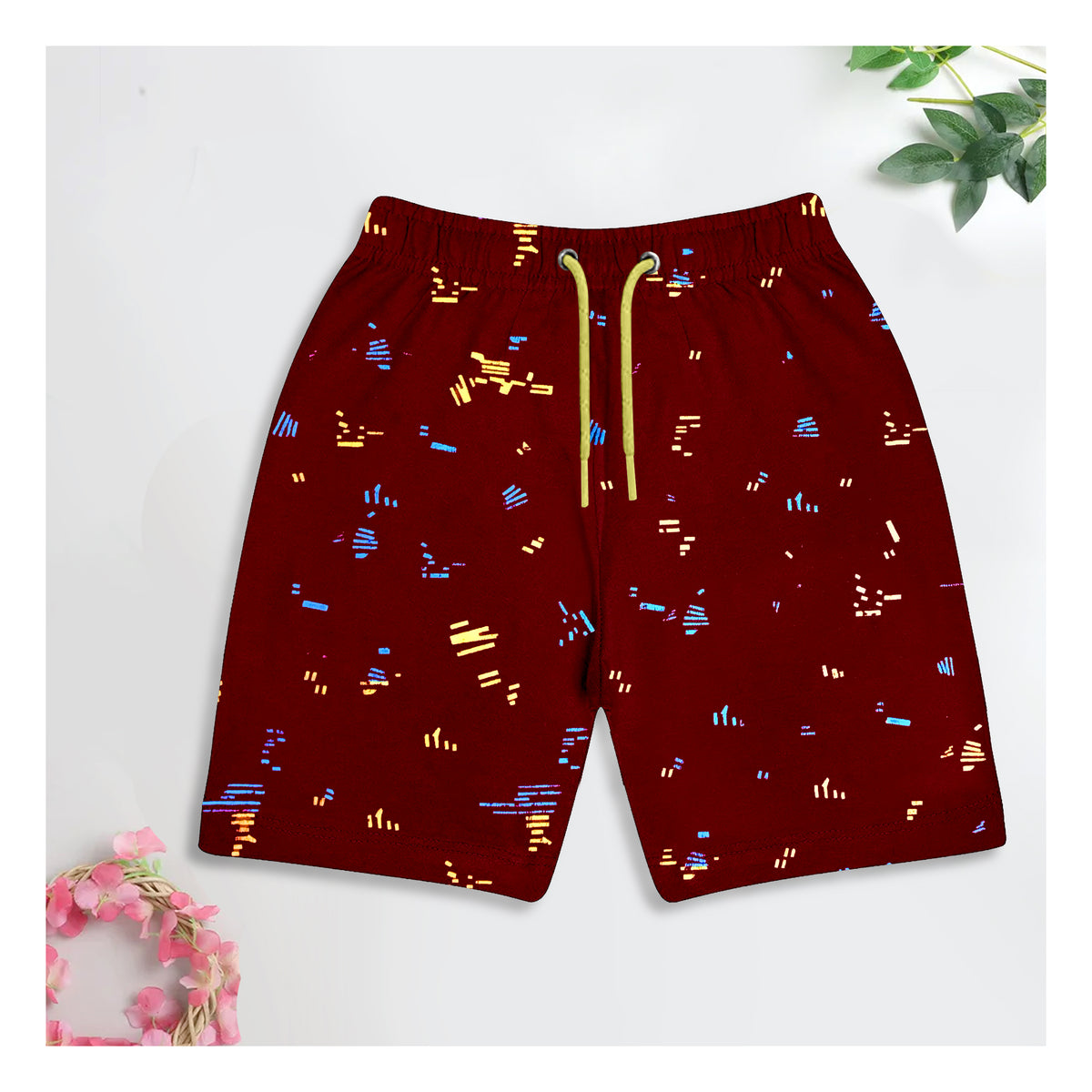 SHORTS ALLOVER PRINT