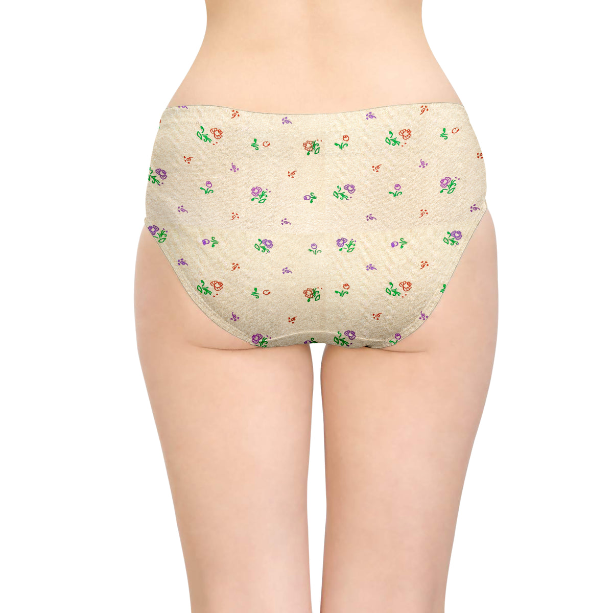 PANTIES FLOWER PRINT - IE