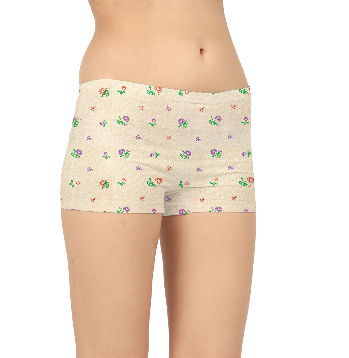 BOYSHORTS FLOWER PRINT - IE