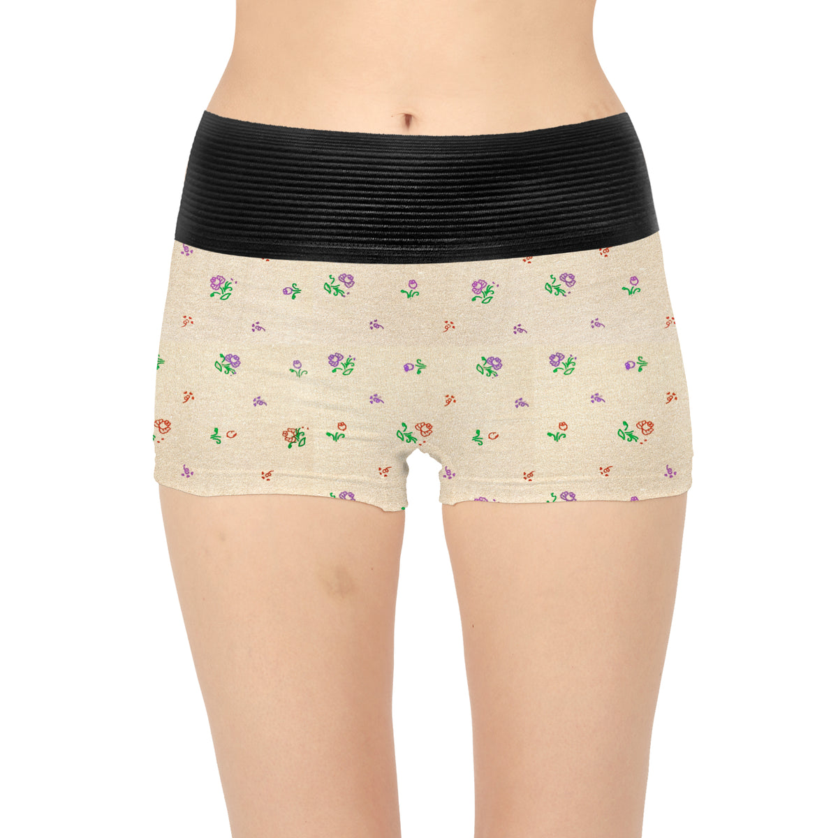 DUMMY TUKKER BOYSHORTS FLOWER PRINT