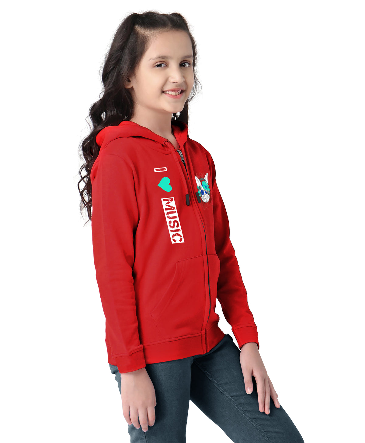 GIRLS HOODIES ZIP