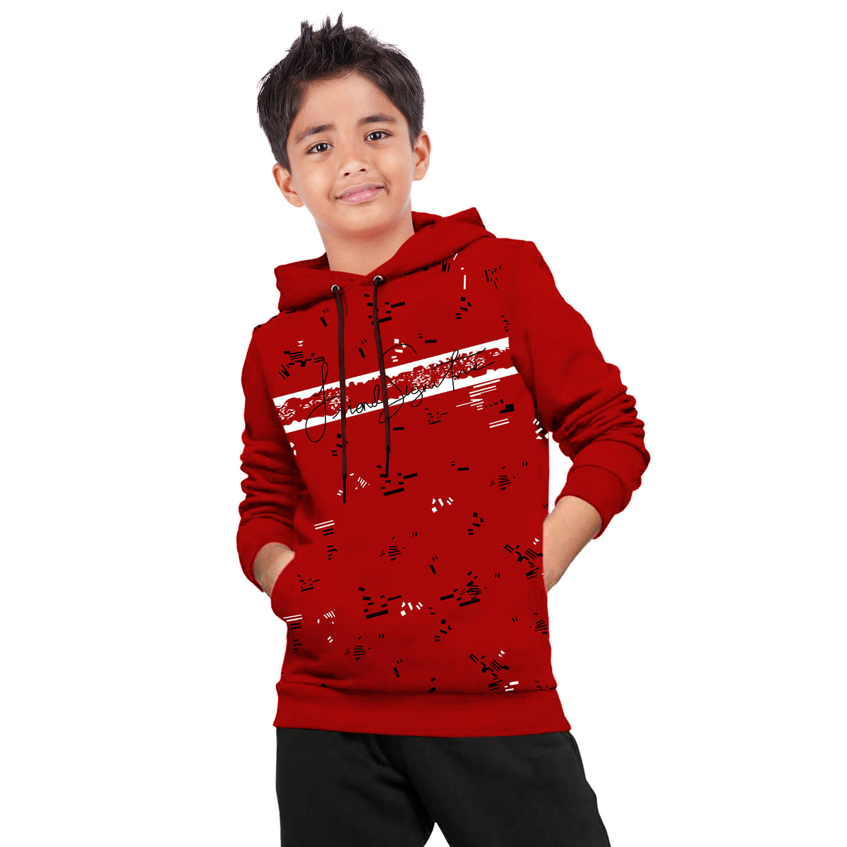 BOYS HOODIES ALLOVER PRINT