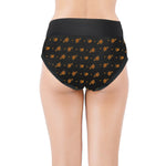 DUMMY TUKKER BLACK PANTIES FLOWER PRINT