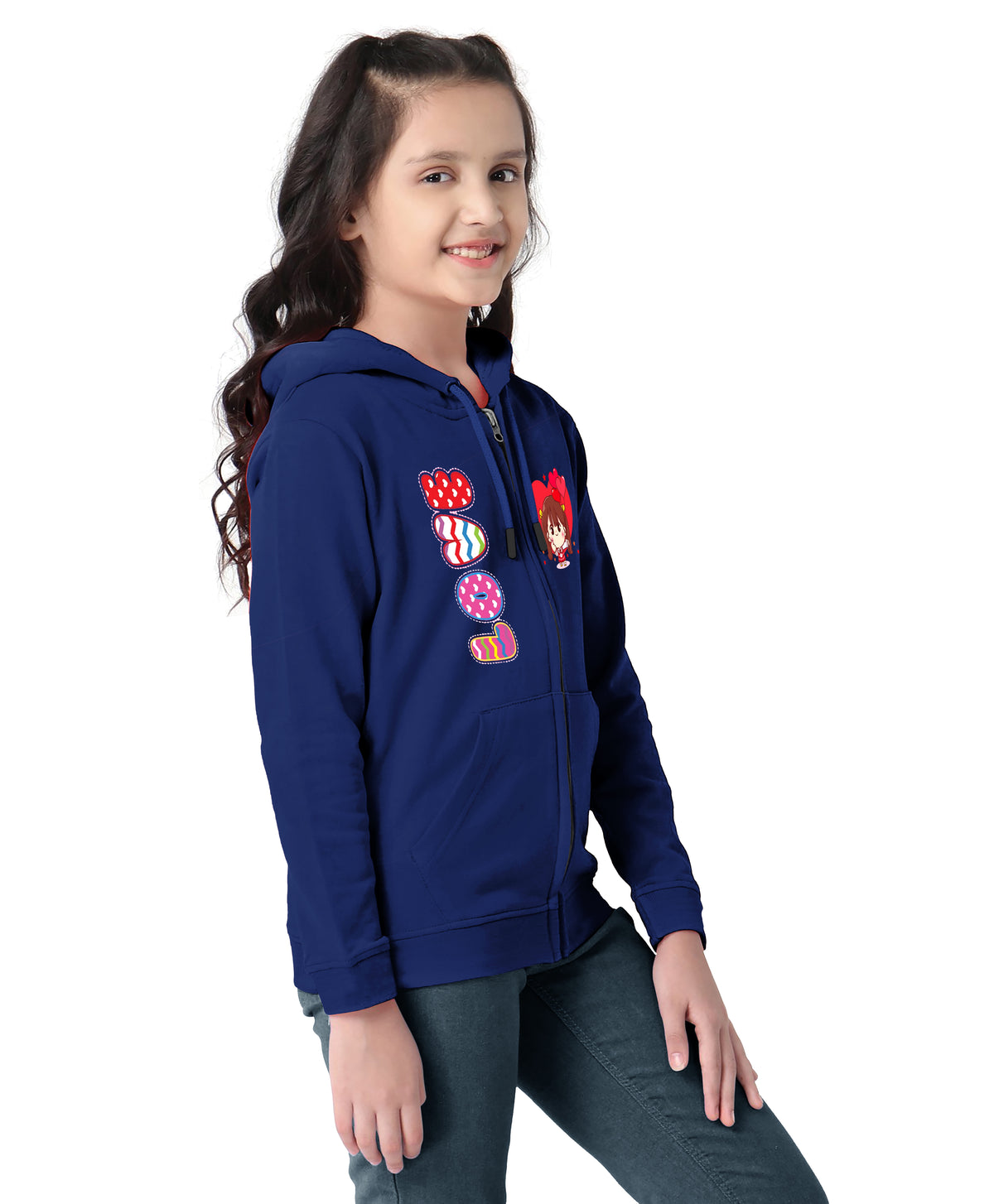 GIRLS HOODIES ZIP