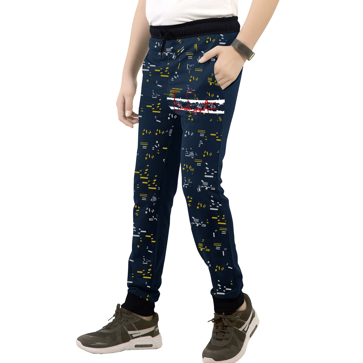 BOYS TRACK PANT ALLOVER PRINT