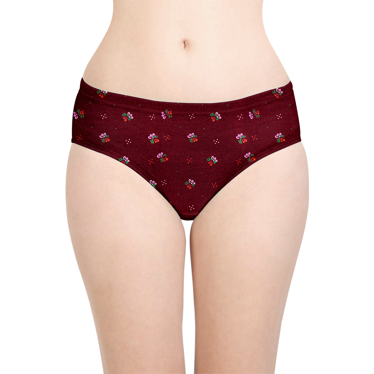 PANTIES FLOWER PRINT - IE