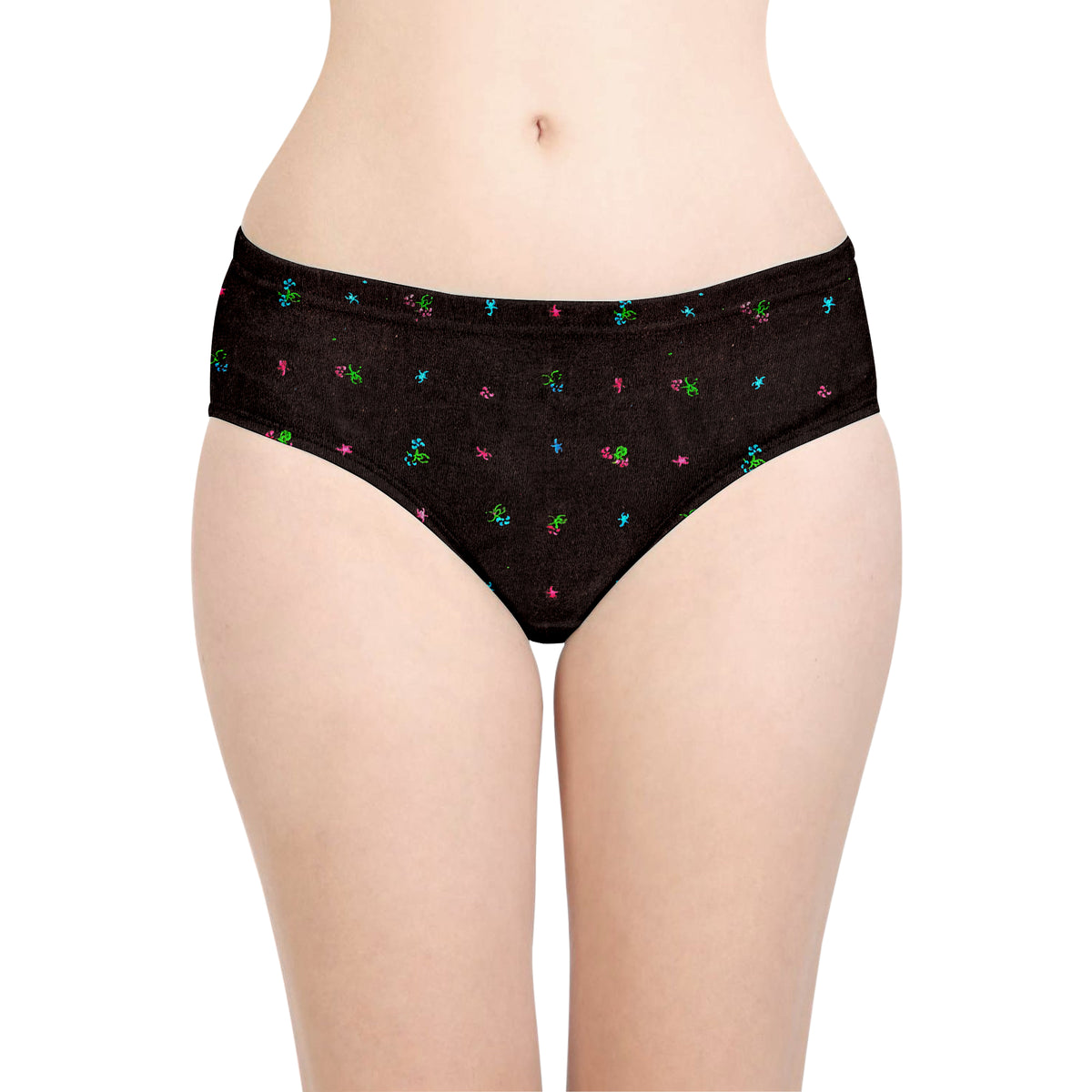 PANTIES FLOWER PRINT - IE