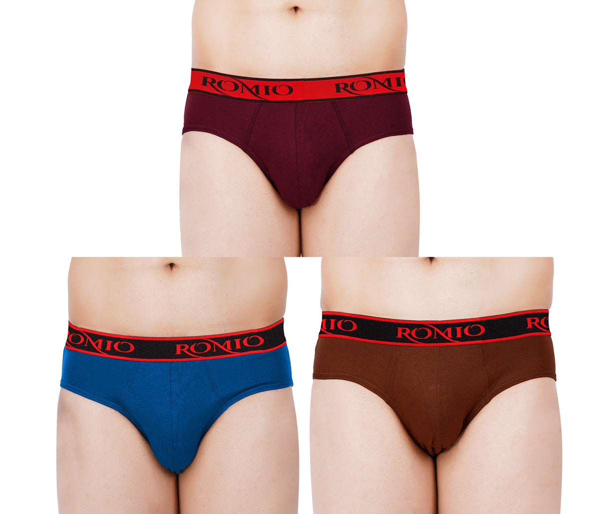 Men's Outer Elastic Plain Brief