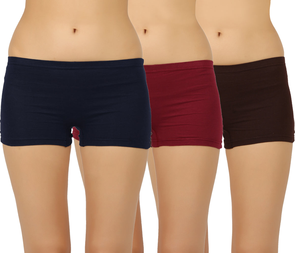 DARK COLOUR PLAIN BOYSHORTS PANTY