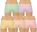 LIGHT COLOUR BOX PRINTED BOYSHORTS PANTY