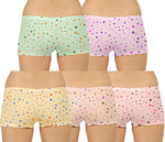 LIGHT COLOUR STAR PRINT BOYSHORTS PANTY