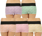 LIGHT COLOUR BOX PRINTED HIPSTER BOYSHORTS