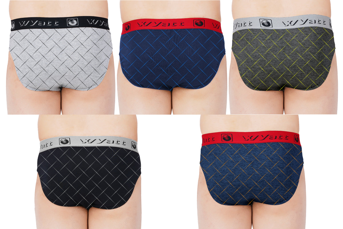 MENS BEAST PRINTED OUTER ELASTIC BRIEF