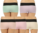 LIGHT COLOUR HIPSTER PLAIN BOYSHORTS PANTY