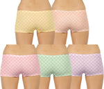 LIGHT COLOUR LINE PRINTED BOYSHORTS PANTY