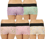 LIGHT COLOUR STAR PRINT HIPSTER BOYSHORTSPANTY