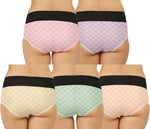 LIGHT COLOUR LINE PRINTED HIPSTER PANTY