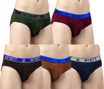 Men's Soft Stretchable Outer Elastic Solid Brief