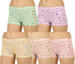 LIGHT COLOUR STAR PRINT BOYSHORTS PANTY