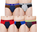 Men's Soft Stretchable Outer Elastic Colorblocked Brief