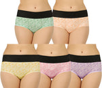 LIGHT COLOUR BOX PRINTED HIPSTER PANTY