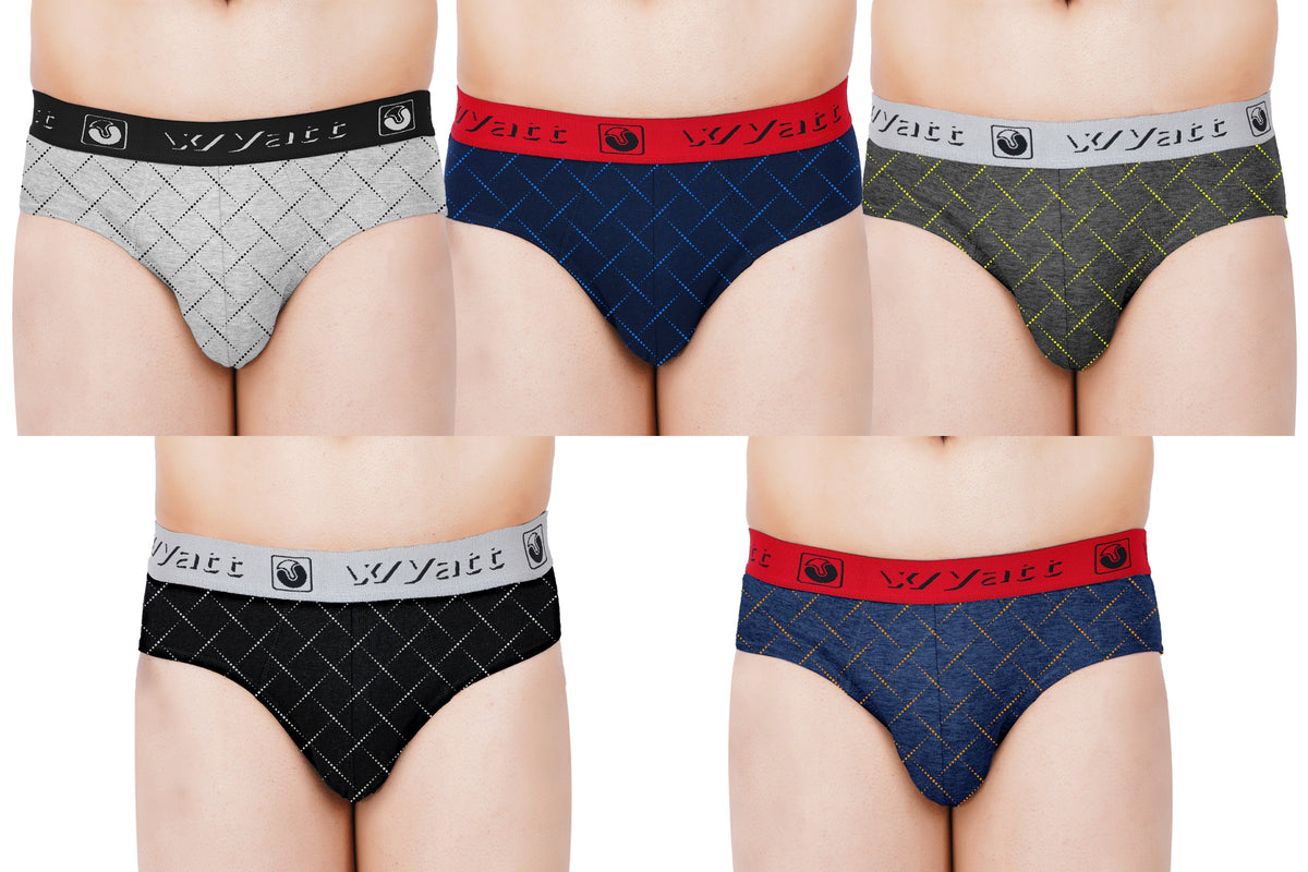 MENS BEAST PRINTED OUTER ELASTIC BRIEF