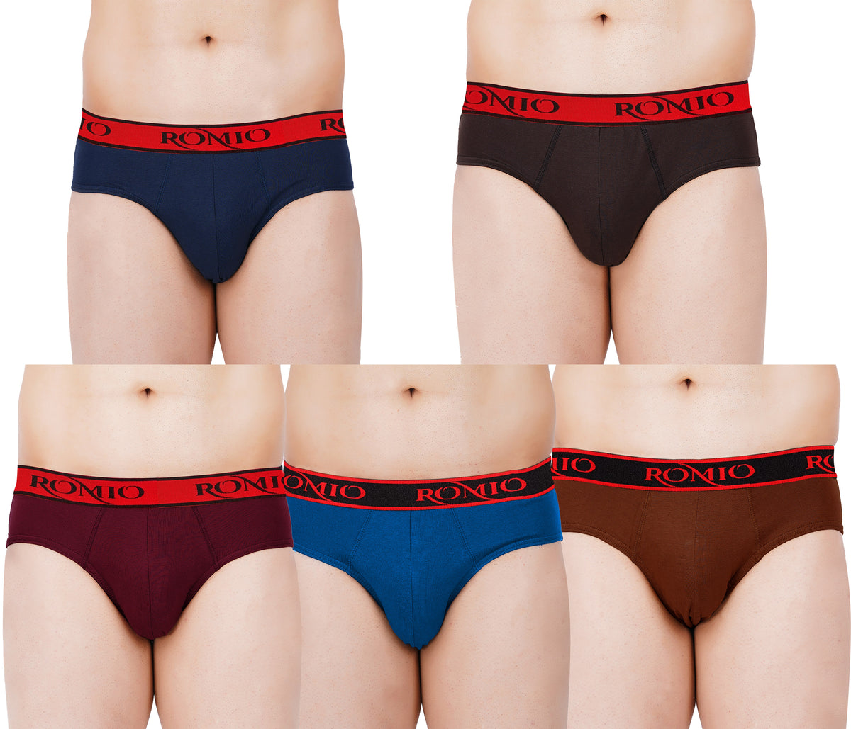 Men's Outer Elastic Plain Brief