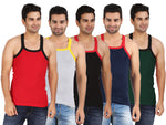 Multicolored Gym Vest for Men