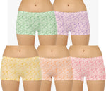 LIGHT COLOUR BOX PRINTED BOYSHORTS PANTY